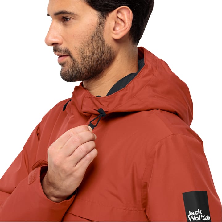 Jack Wolfskin Men's Winterlager Parka Intense Rust Jack Wolfskin