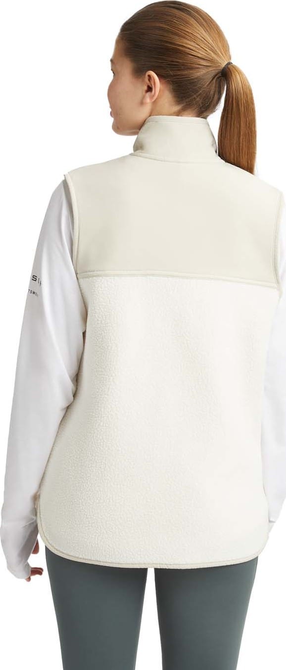 Röhnisch Women's Phoebe Pile Vest Peyote Beige Röhnisch