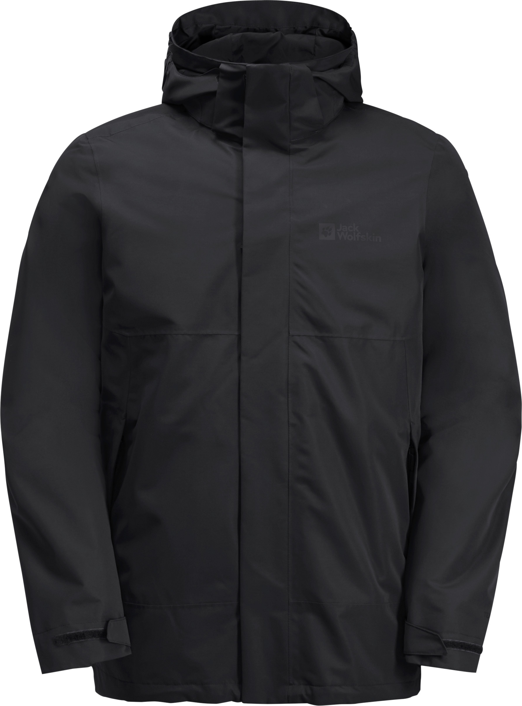 Jack Wolfskin Men’s Luntal 3in1 Jacket  Black