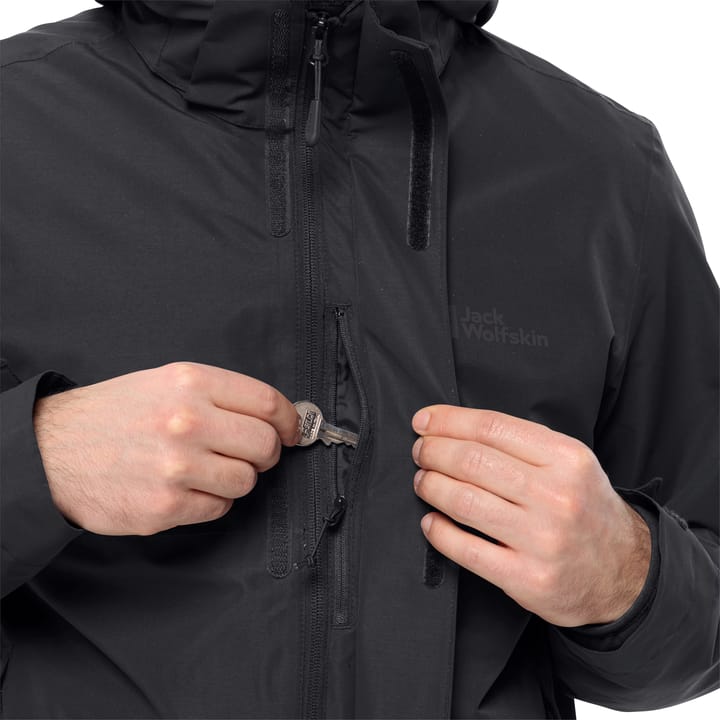 Jack Wolfskin Men's Luntal 3in1 Jacket  Black Jack Wolfskin