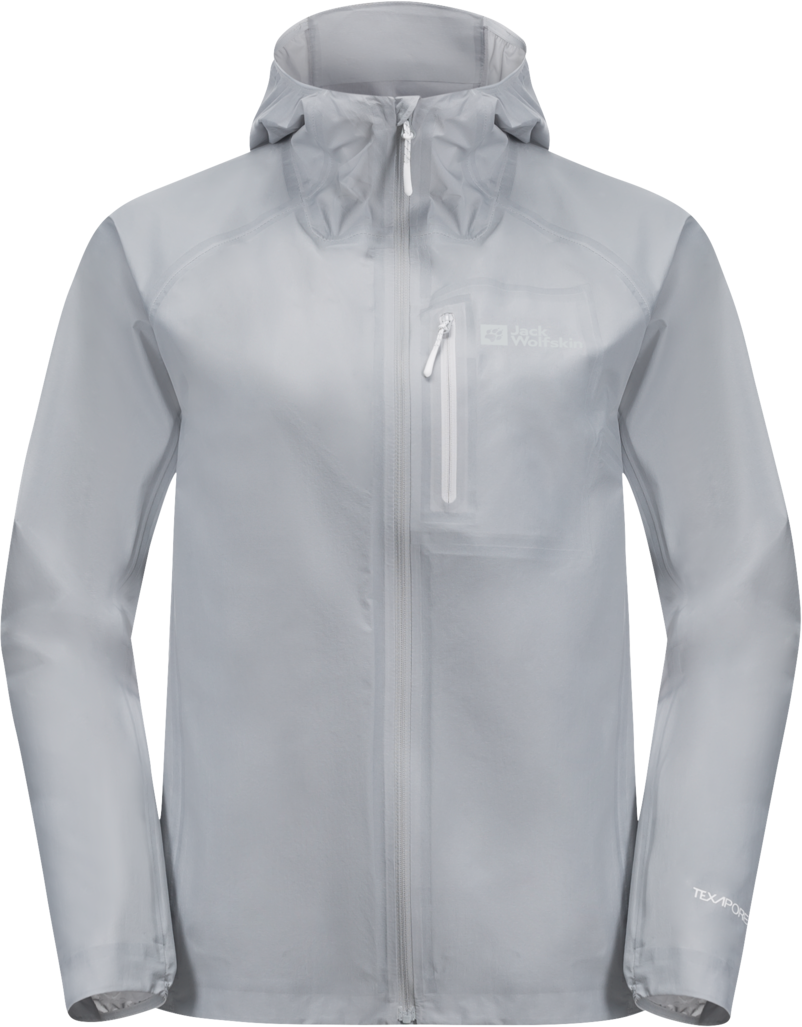 Jack Wolfskin Women’s Prelight 3-Layer Jacket Cool Grey