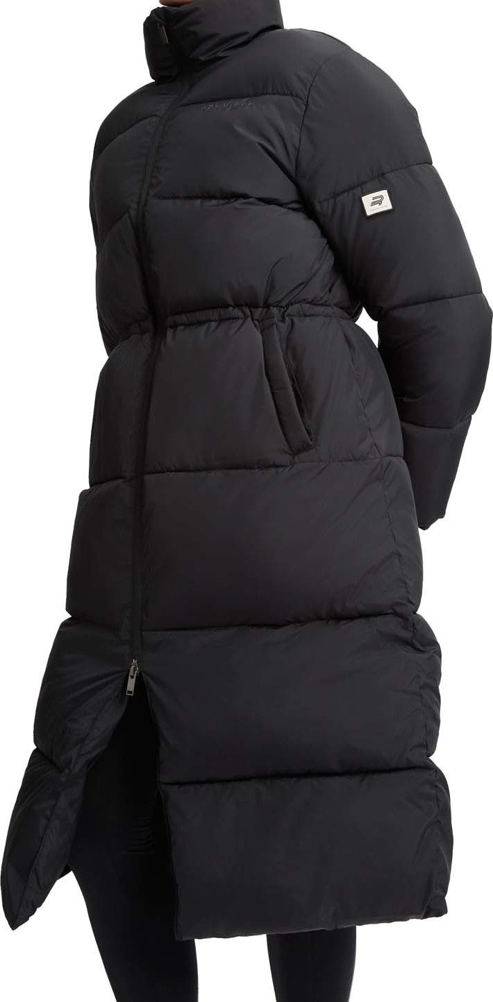 Röhnisch Pebble Drawstring Coat Black Röhnisch