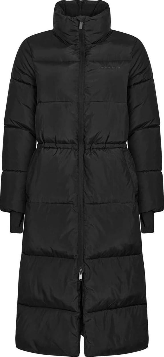 Röhnisch Pebble Drawstring Coat Black Röhnisch