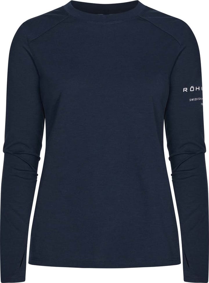 Röhnisch Women's Clara Relaxed Long Sleeve Space Navy Röhnisch