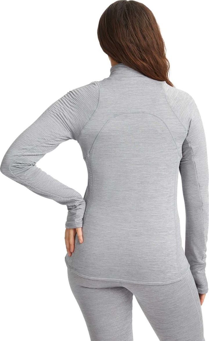 Röhnisch Women's Insulate Thermo Half Zip Grey Melange Röhnisch