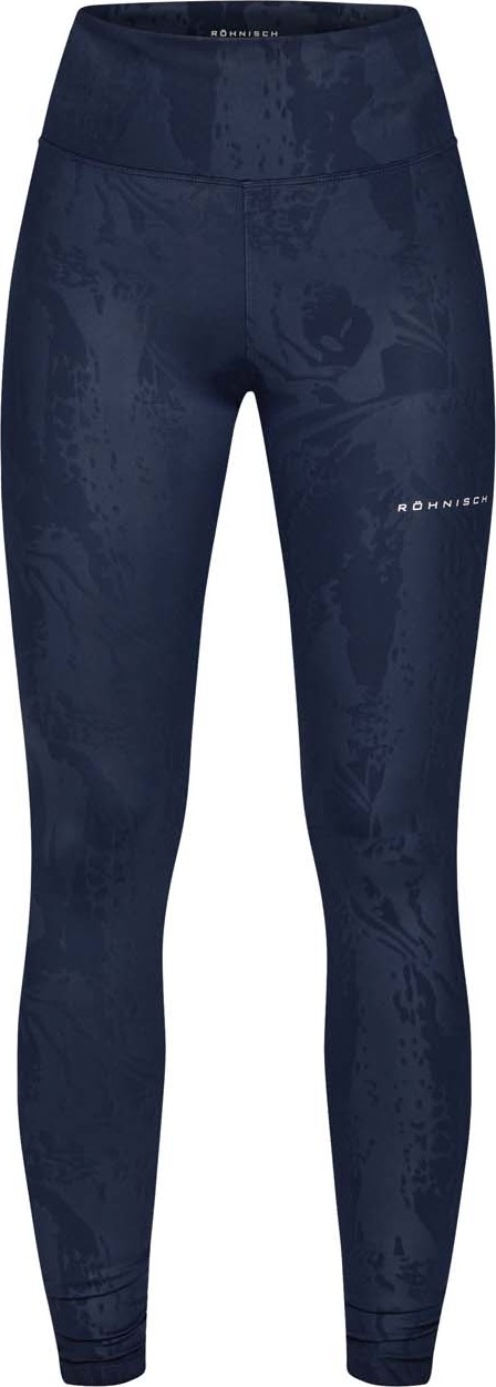 Röhnisch Women’s Untamed Emboss Tights Beetle Emboss Navy