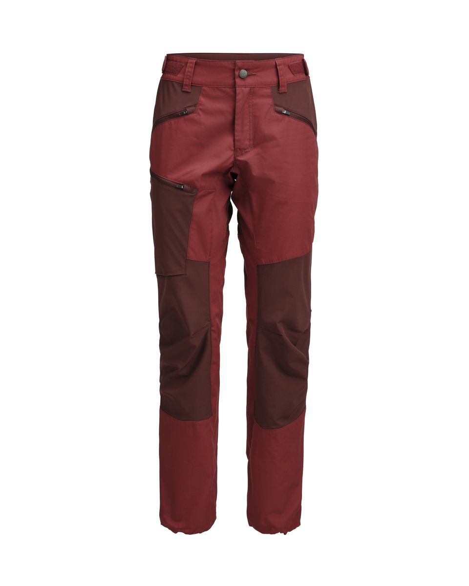 Lundhags Women's Makke Light Pant Rosewood/burgundy