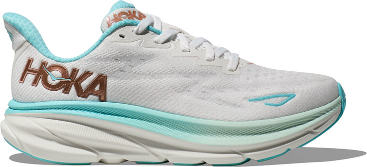 Hoka Women’s Clifton 9 Frost/Rose Gold