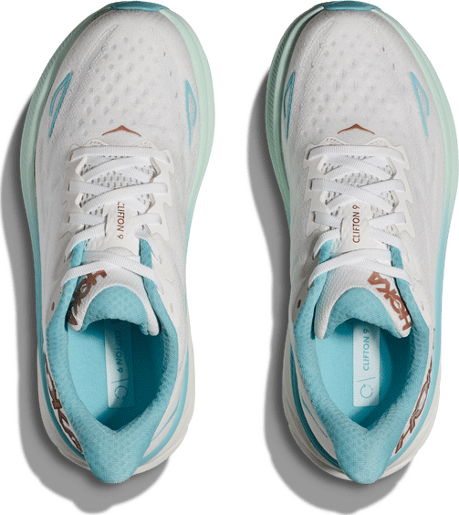 Hoka Women's Clifton 9 Frost/Rose Gold Hoka