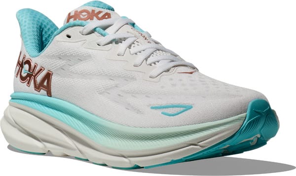 Hoka Women's Clifton 9 Frost/Rose Gold Hoka