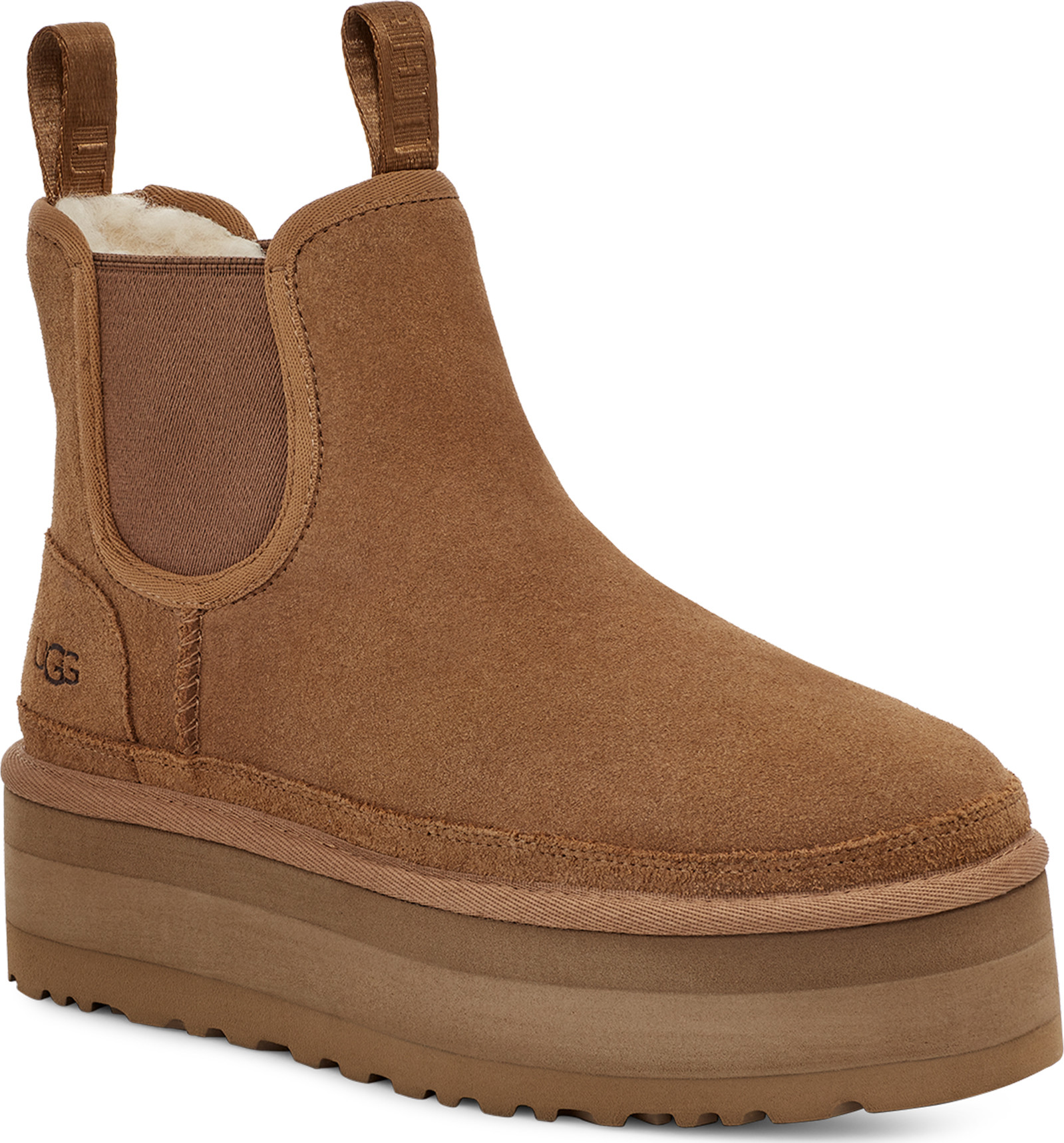 UGG Women’s Neumel Platform Chelsea Chestnut