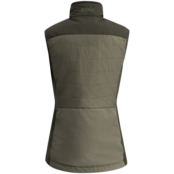 Swix Women's Horizon Primaloft Vest Olive/Dark Olive Swix