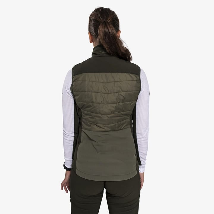 Swix Women's Horizon Primaloft Vest Olive/Dark Olive Swix