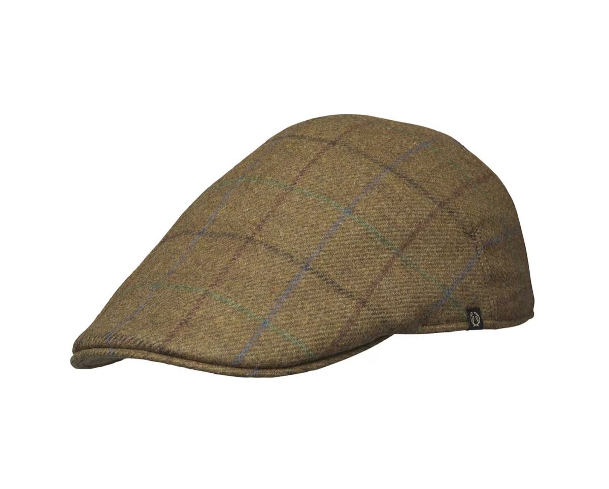 Chevalier Dalton Sixpence Cap Oak Brown Checked