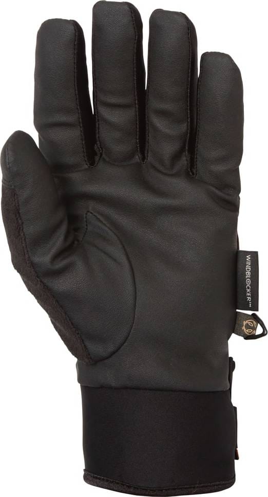 Chevalier Men's Windblocker Shooting Gloves Leather Brown Chevalier