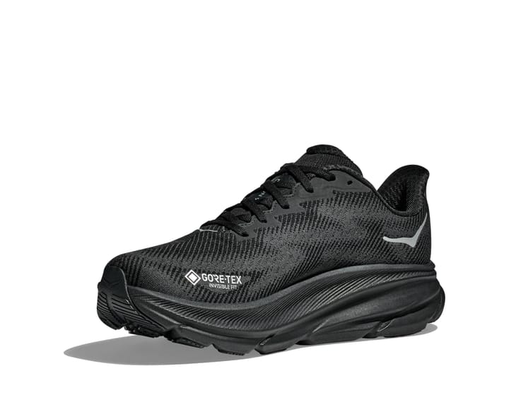 Hoka Men's Clifton 9 GORE-TEX Black / Black Hoka