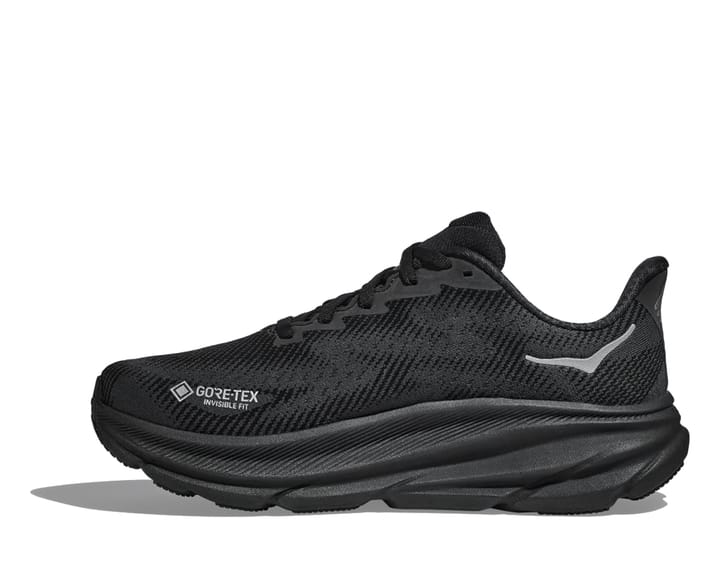 Hoka Women's Clifton 9 GORE-TEX Black / Black Hoka