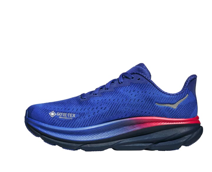 Hoka Women's Clifton 9 GORE-TEX Dazzling Blue / Evening Sky Hoka