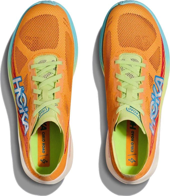 Hoka Unisex Cielo Road Solar Flare/Celery Juice Hoka