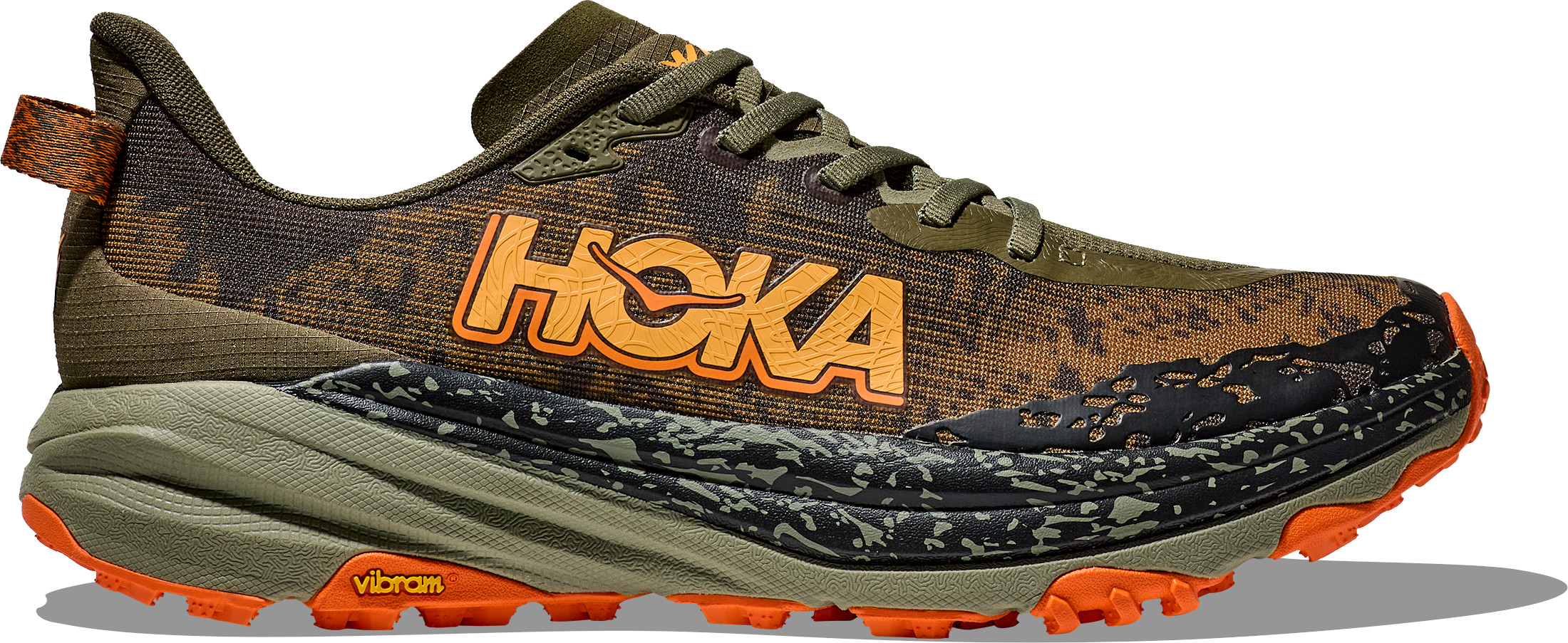 Hoka Men’s Speedgoat 6 Antique Olive / Squash