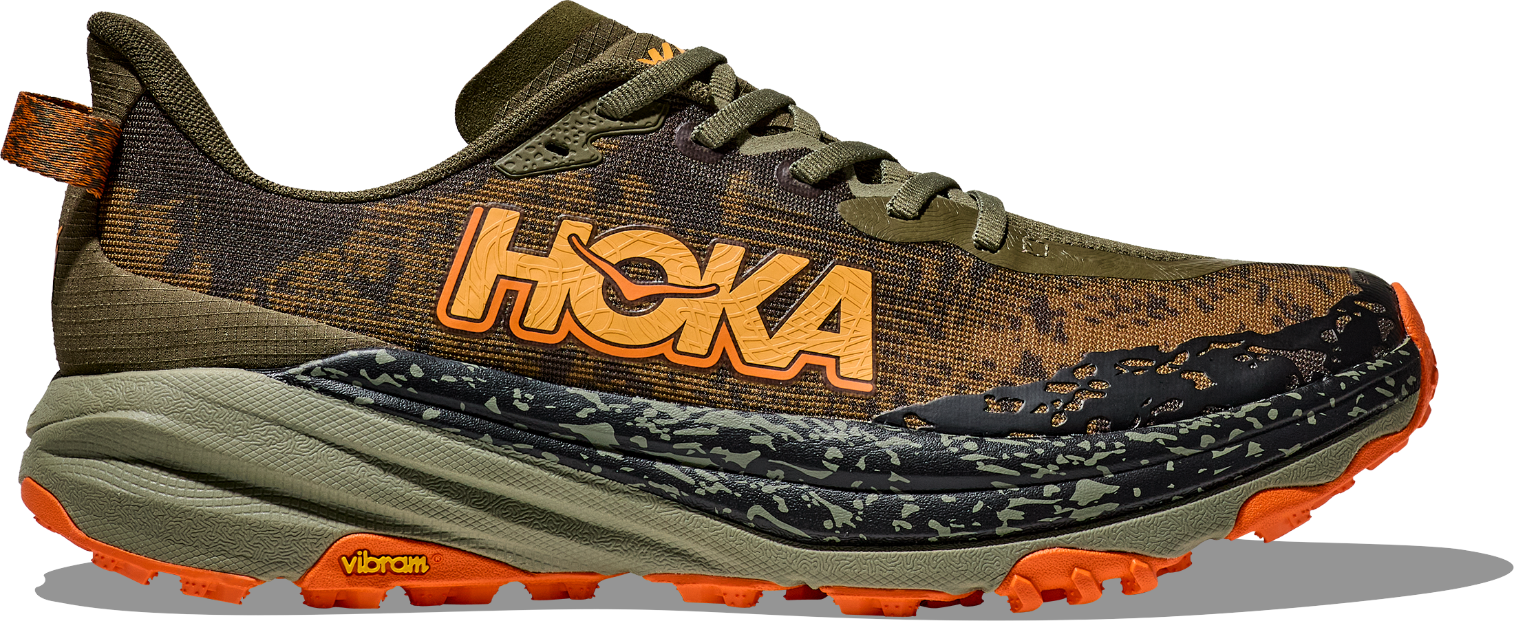 Hoka Men’s Speedgoat 6 Antique Olive / Squash