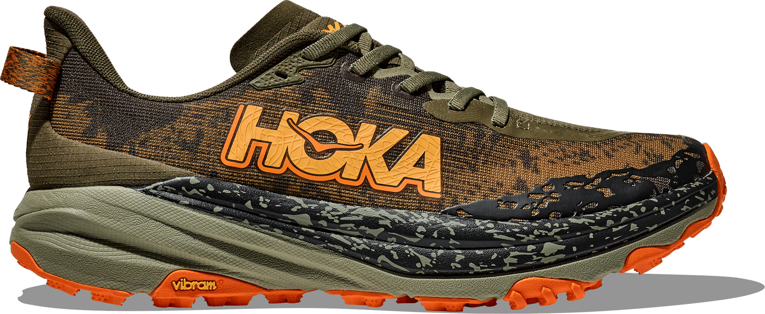 Hoka Men's Speedgoat 6 Antique Olive / Squash