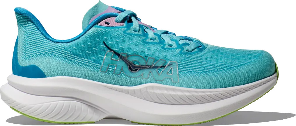 Hoka Women's Mach 6 Cloudless / Waterpark, 37 1/3