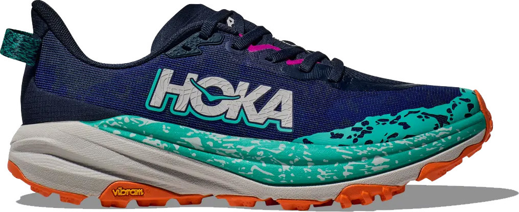 Hoka Women's Speedgoat 6 Varsity Navy/Meteor, 39 1/3