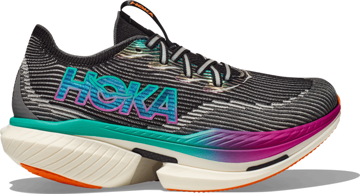 Hoka Unisex Cielo X1 Black/Electric Aqua Hoka