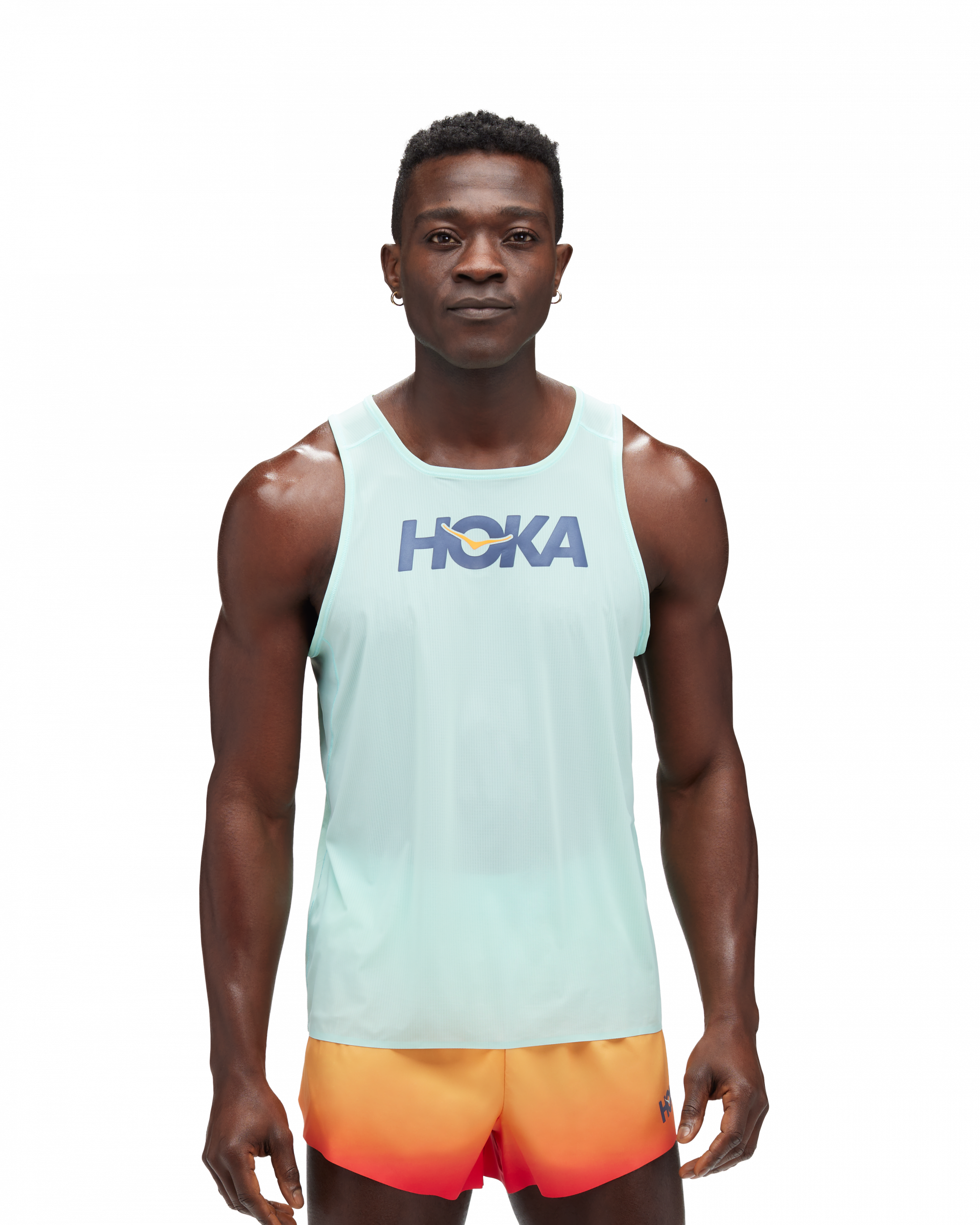 Hoka Men’s Airolite Run Tank Cloudless / Marathon