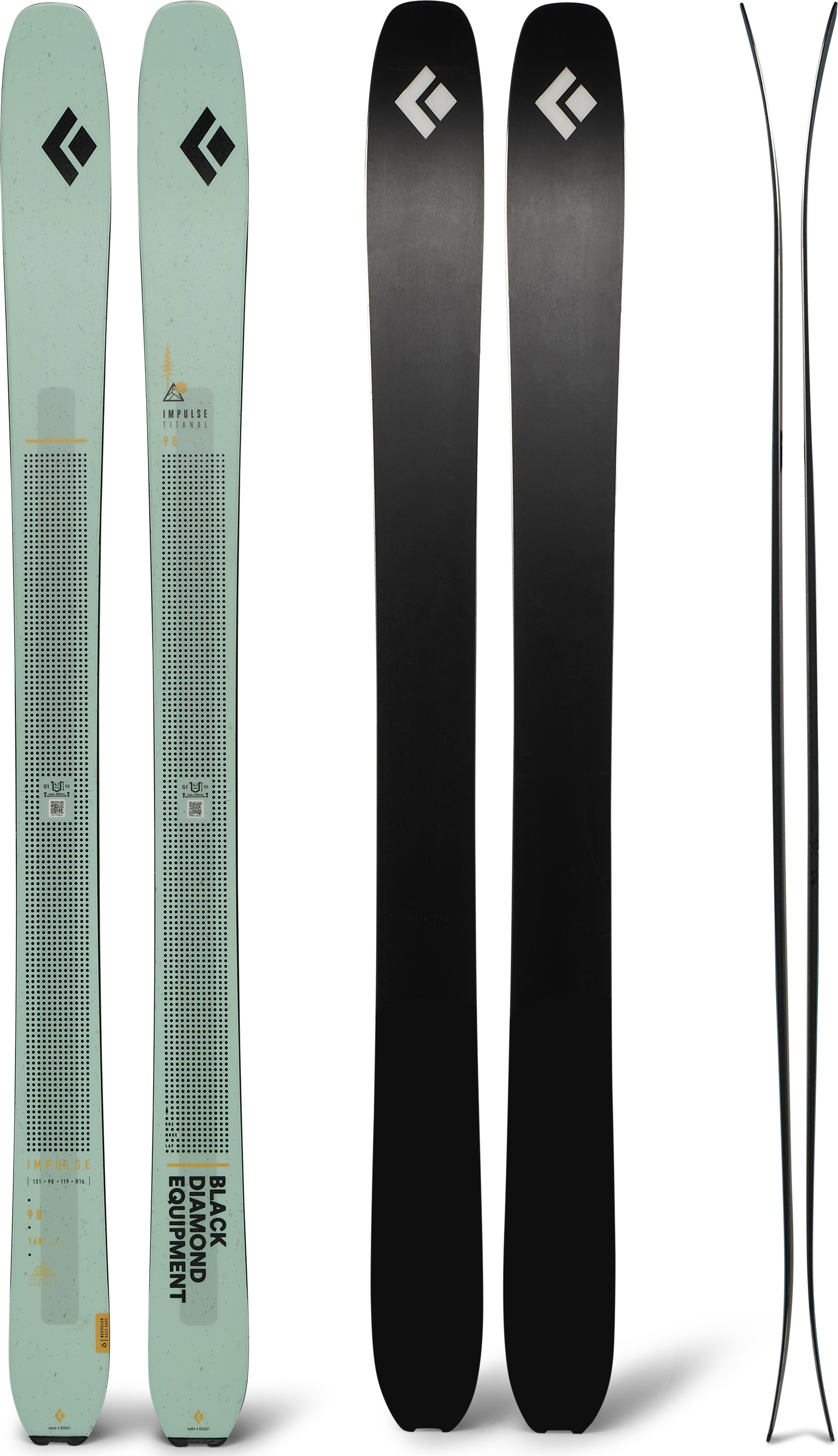 Black Diamond Women’s Impulse 98 Ti Skis No Color