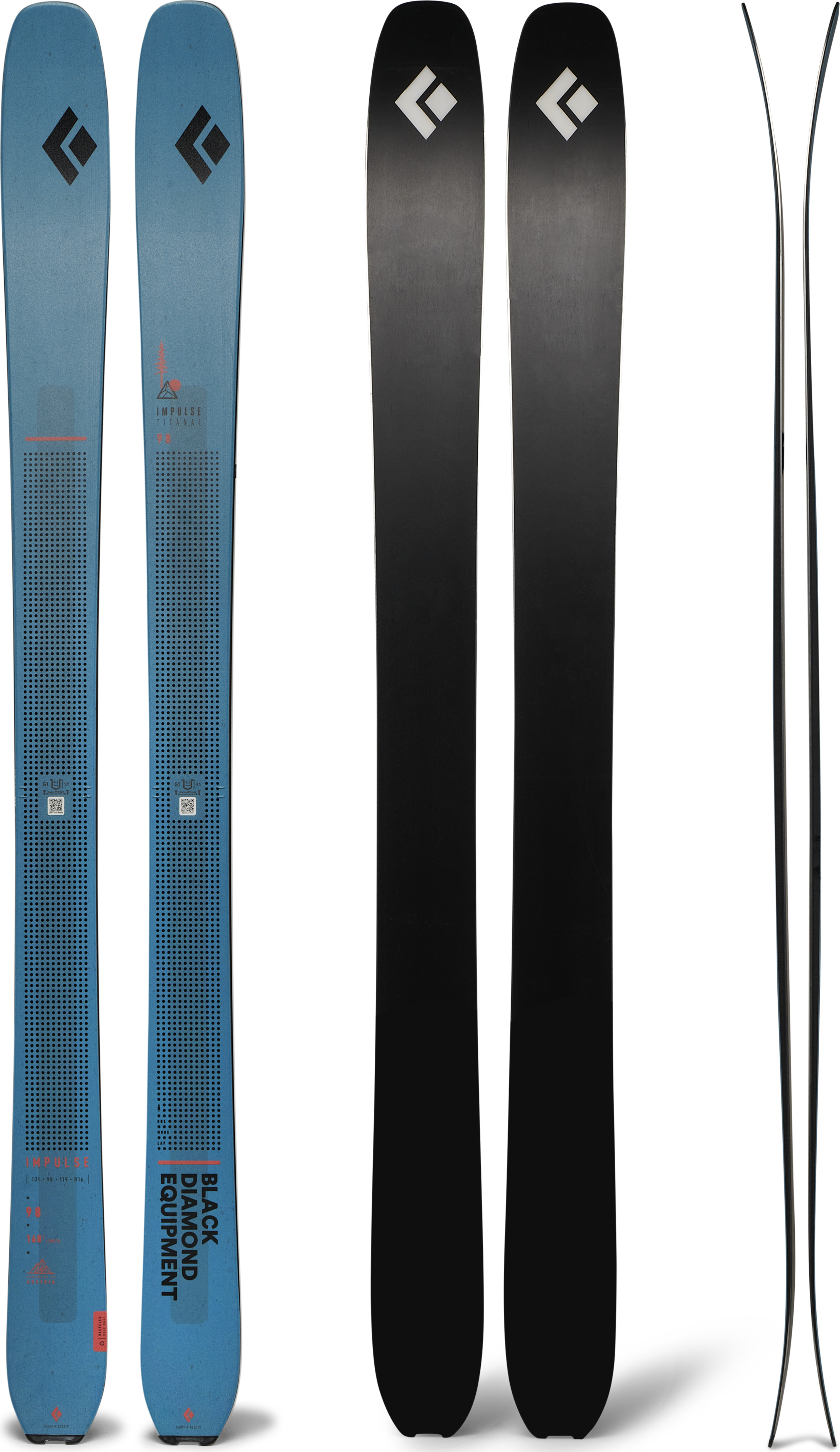 Black Diamond Impulse 98 Ti Skis No Color