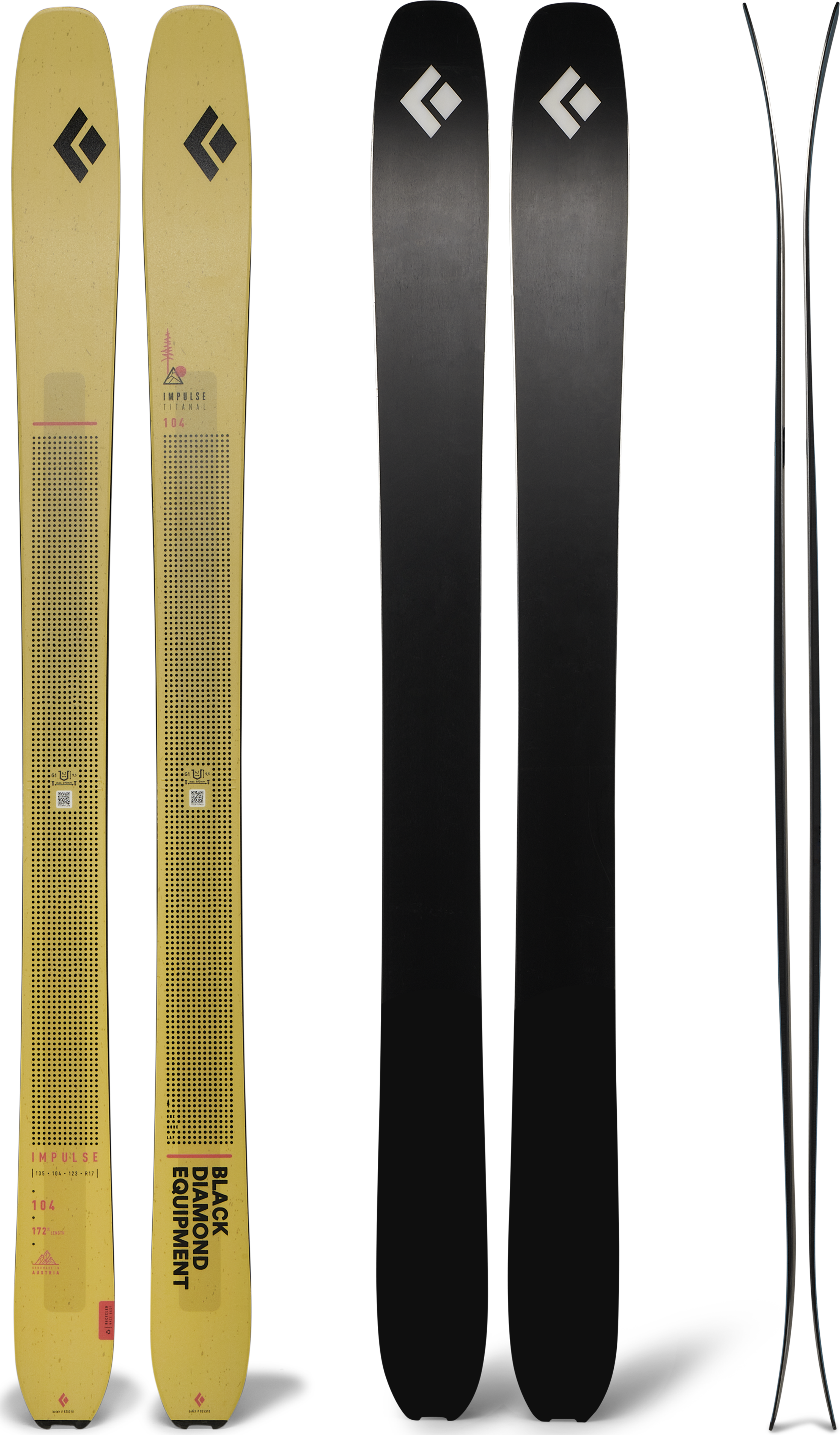 Black Diamond Impulse 104 Ti Skis No Color