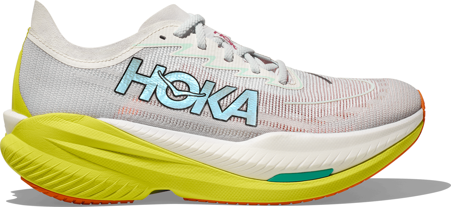 Hoka Men's Mach X 2 Frost / Citrus