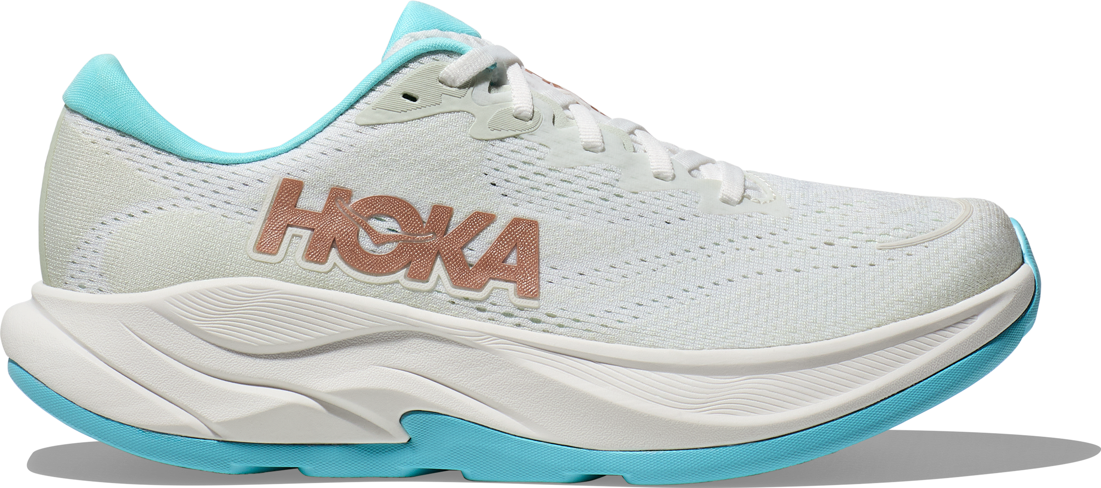 Hoka Women’s Rincon 4 Frost/Rose Gold