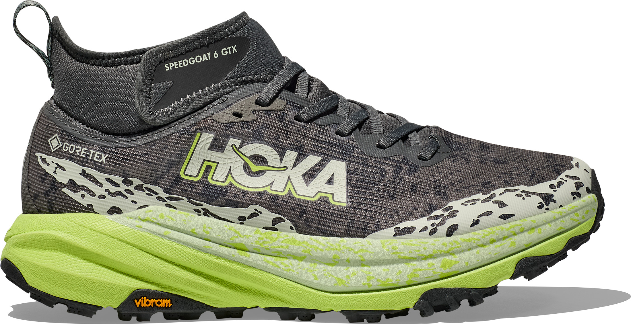 Hoka Men's Speedgoat 6 Mid GORE-TEX Outer Orbit/Lettuce, 42 2/3