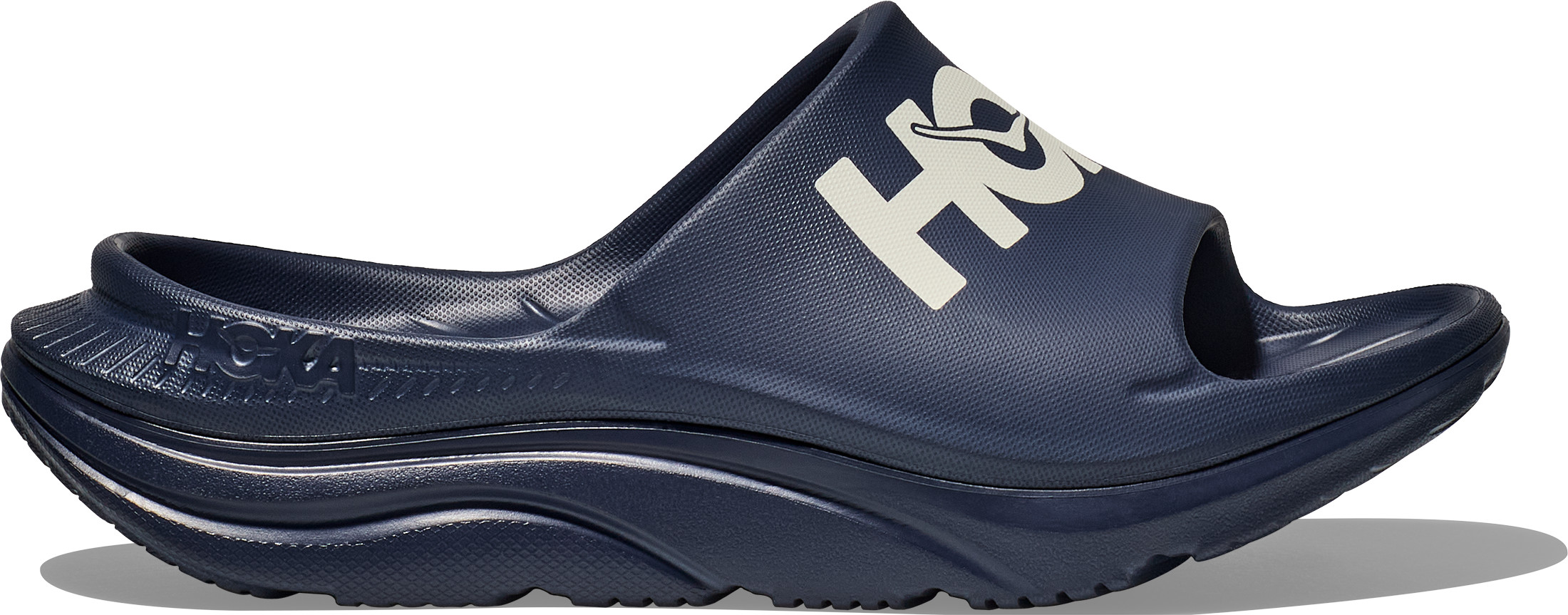 Hoka Unisex Ora Athletic Slide Varsity Navy/White, M40 / W41 1/3