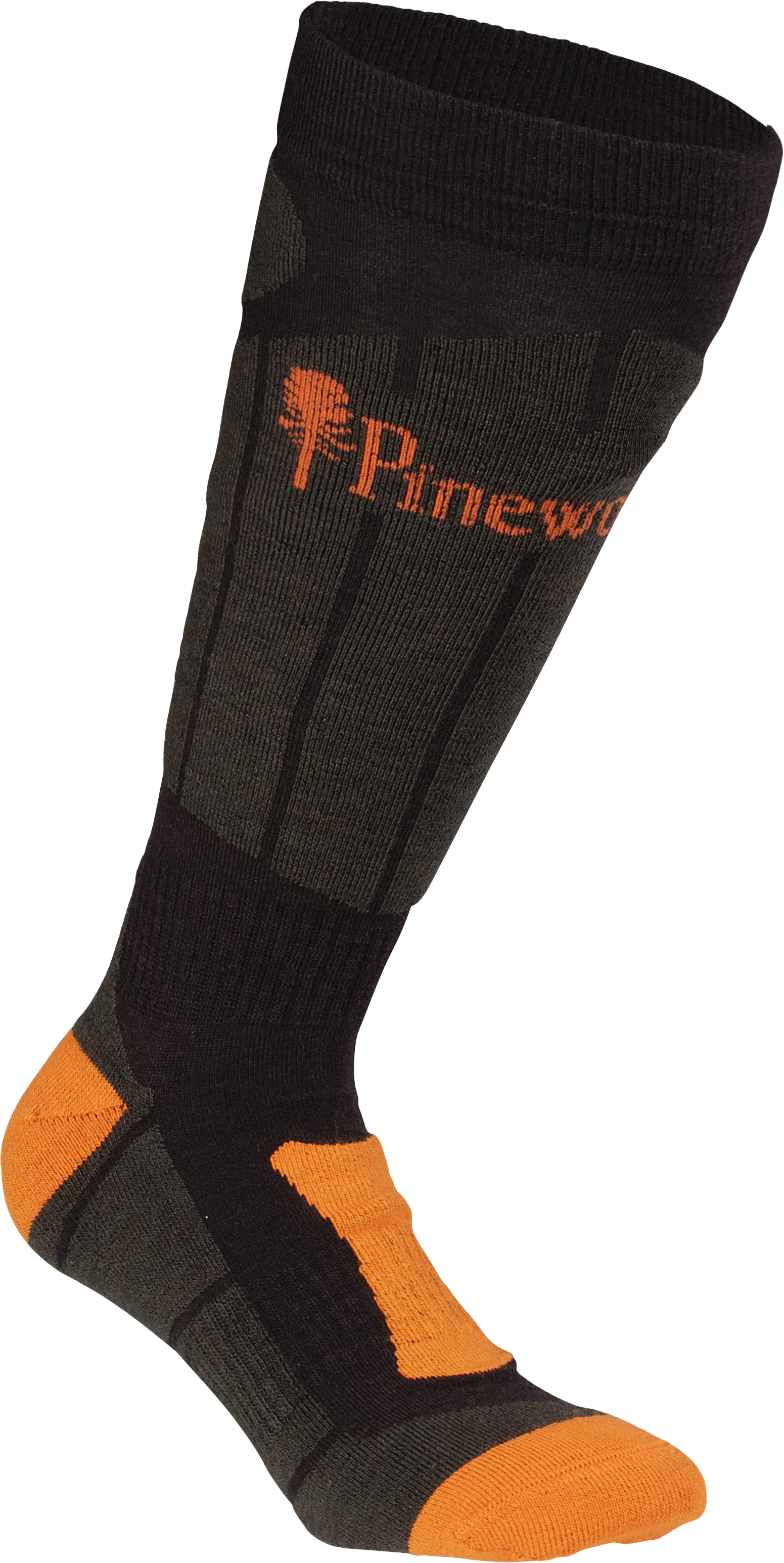 Pinewood Technical Long Wool Socks Dark Green/Green