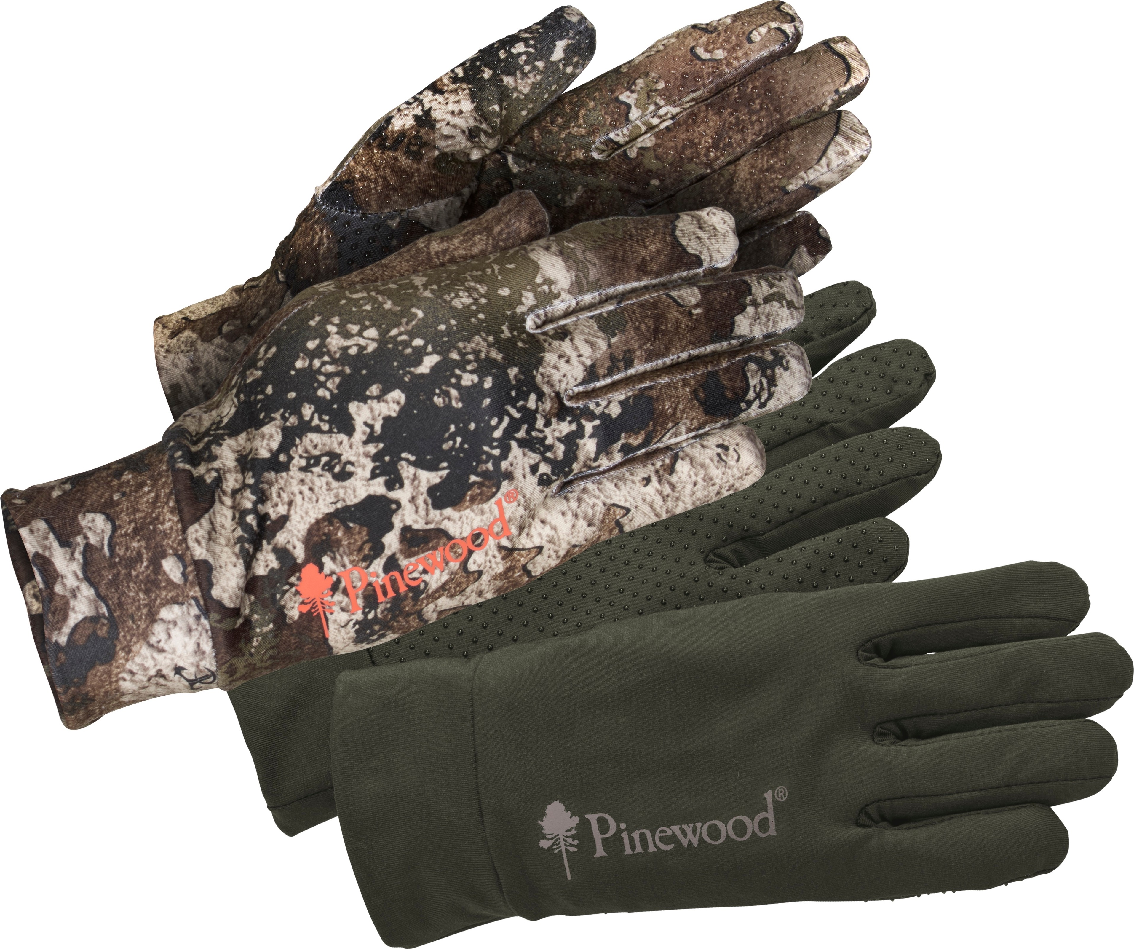 Pinewood Men’s Furudal Liner Glove 2 Pack Strata/Moss Green