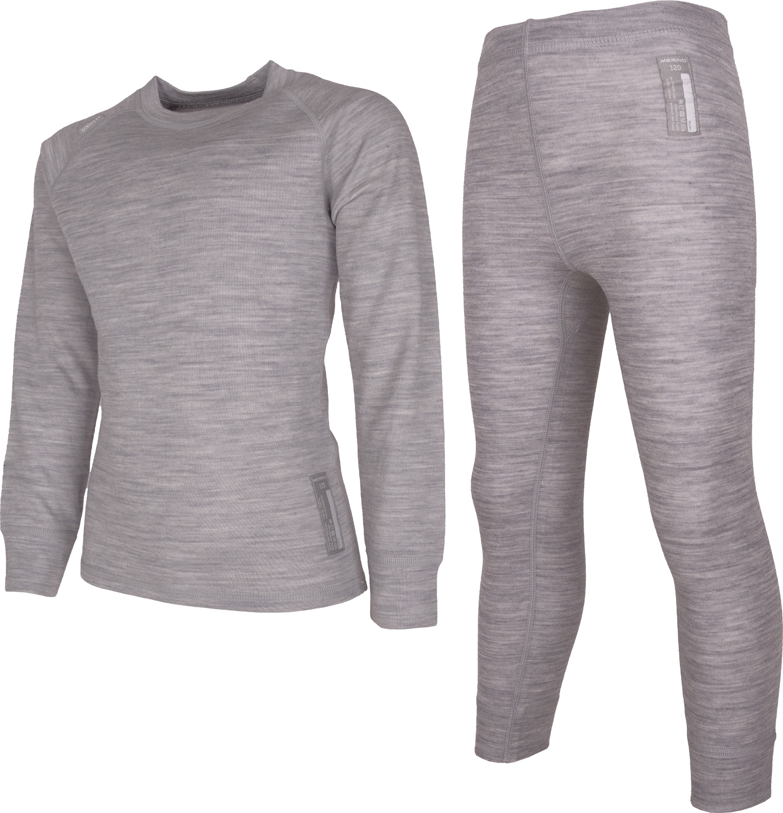 Lindberg Juniors’ Merino Set  Grey Melange