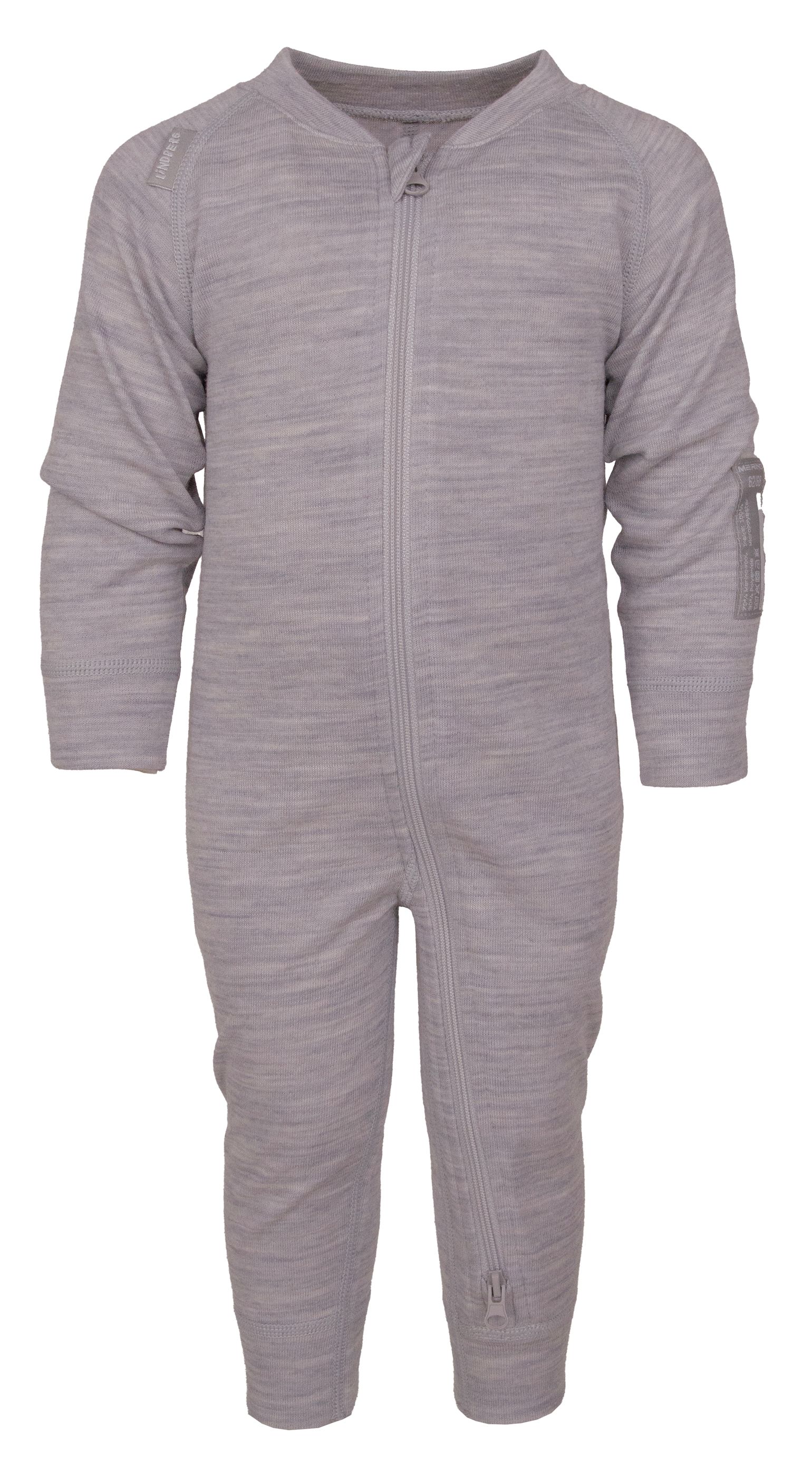 Lindberg Kids' Merino Overall  Grey Melange