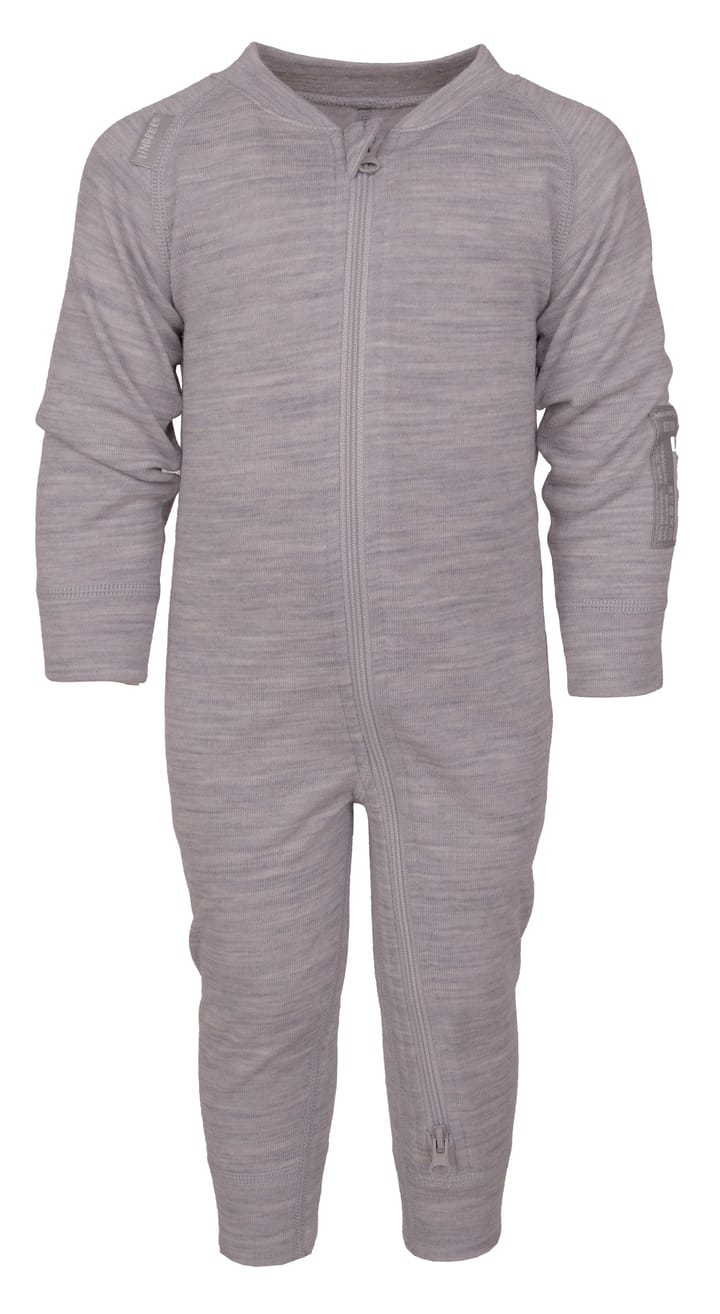 Lindberg Kids' Merino Overall  Grey Melange Lindberg