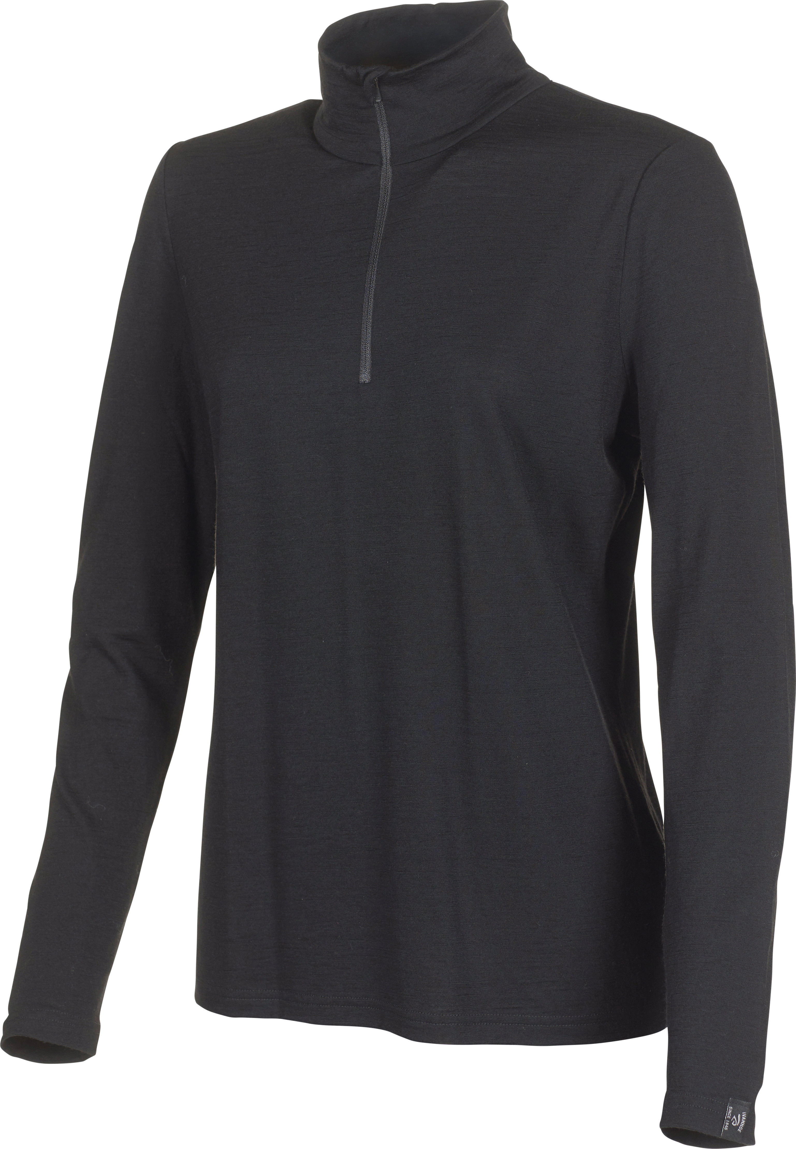 Ivanhoe Women’s Underwool Stella Half Zip Black