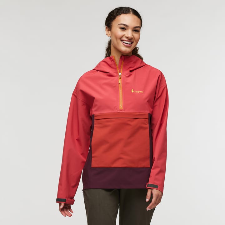 Cotopaxi Women's Cielo Rain Anorak Strawberry/Wine Cotopaxi