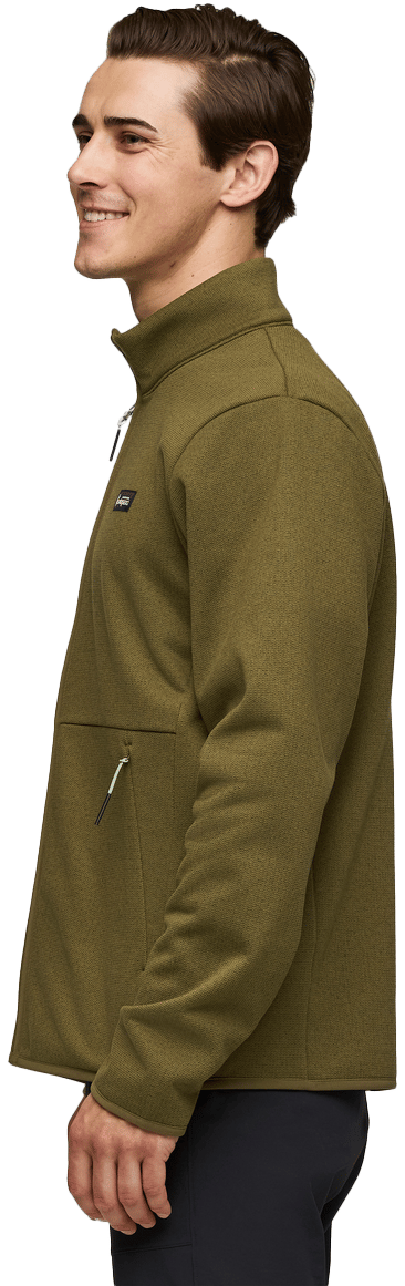 Cotopaxi Men's Envo Fleece Full-Zip Jacket Heather Live Oak Cotopaxi