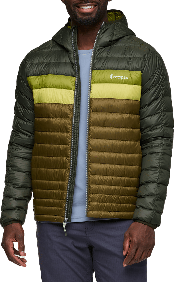 Cotopaxi Men's Fuego Down Hooded Jacket Woods And Live Oak