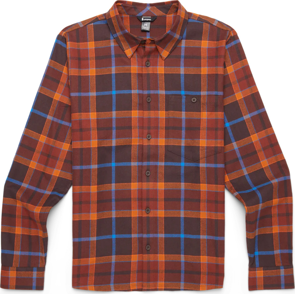 Cotopaxi Men’s Quedo Flannel Shirt Coffee Plaid