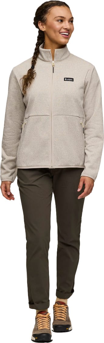 Cotopaxi Women's Envo Fleece Full-Zip Jacket Heather Cream Cotopaxi