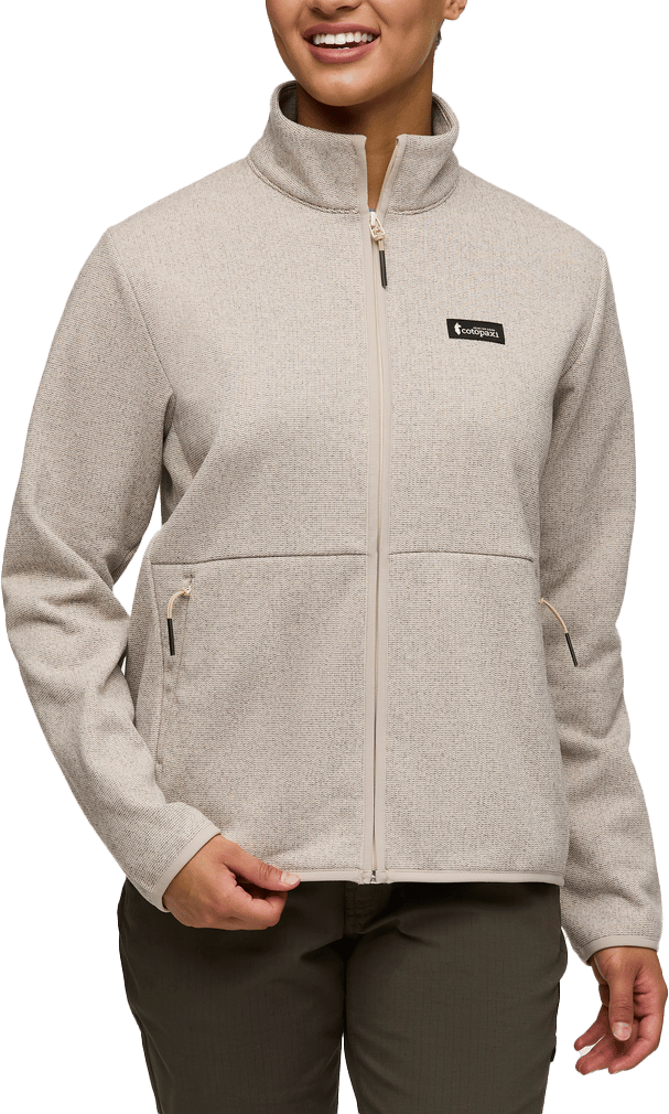 Cotopaxi Women's Envo Fleece Full-Zip Jacket Heather Cream