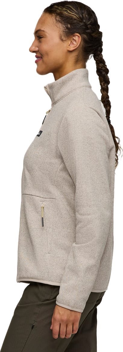 Cotopaxi Women's Envo Fleece Full-Zip Jacket Heather Cream Cotopaxi